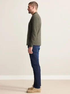Blauw - Signature ultra zacht aanvoelende jeans