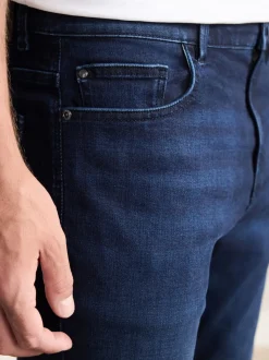 Blauw - Signature ultra zacht aanvoelende jeans