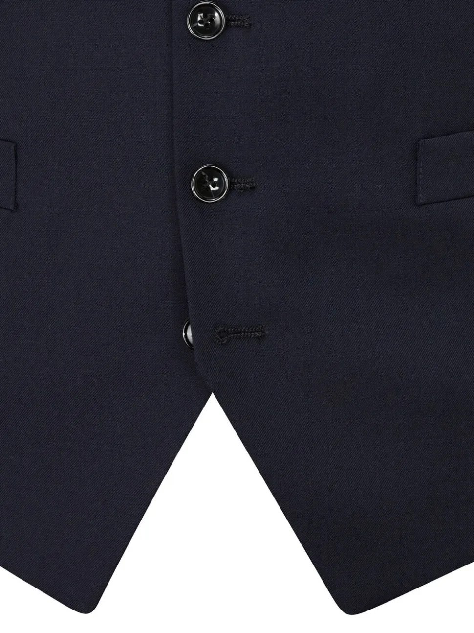 Blauw - Skopes Farnham gilet single breasted