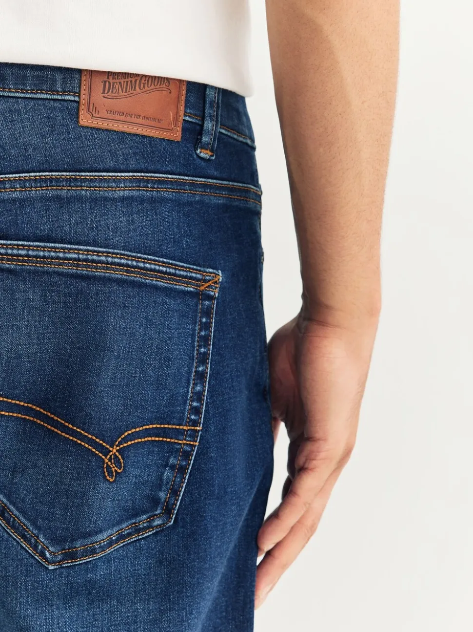 Blauw - Slim Fit - Motionflex jeans