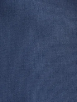 Blauw - Slim fit Jack van wol Blend Motionflex Pak