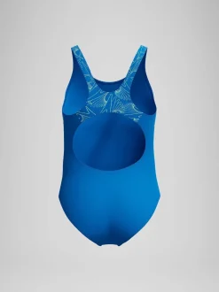 Blauw - Speedo Hyperboom Splice Muscleback badpak
