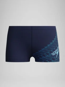 Blauw - Speedo Speedo Medley Logo Aqua Swim Shorts