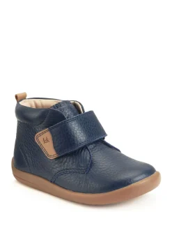 Blauw - Start Rite Totter leren laarzen met ripbies