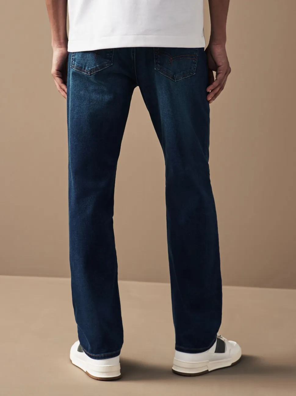 Blauw - Straight fit - Motionflex jeans