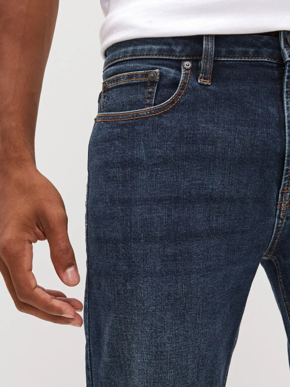 Blauw - Straight fit - Motionflex jeans