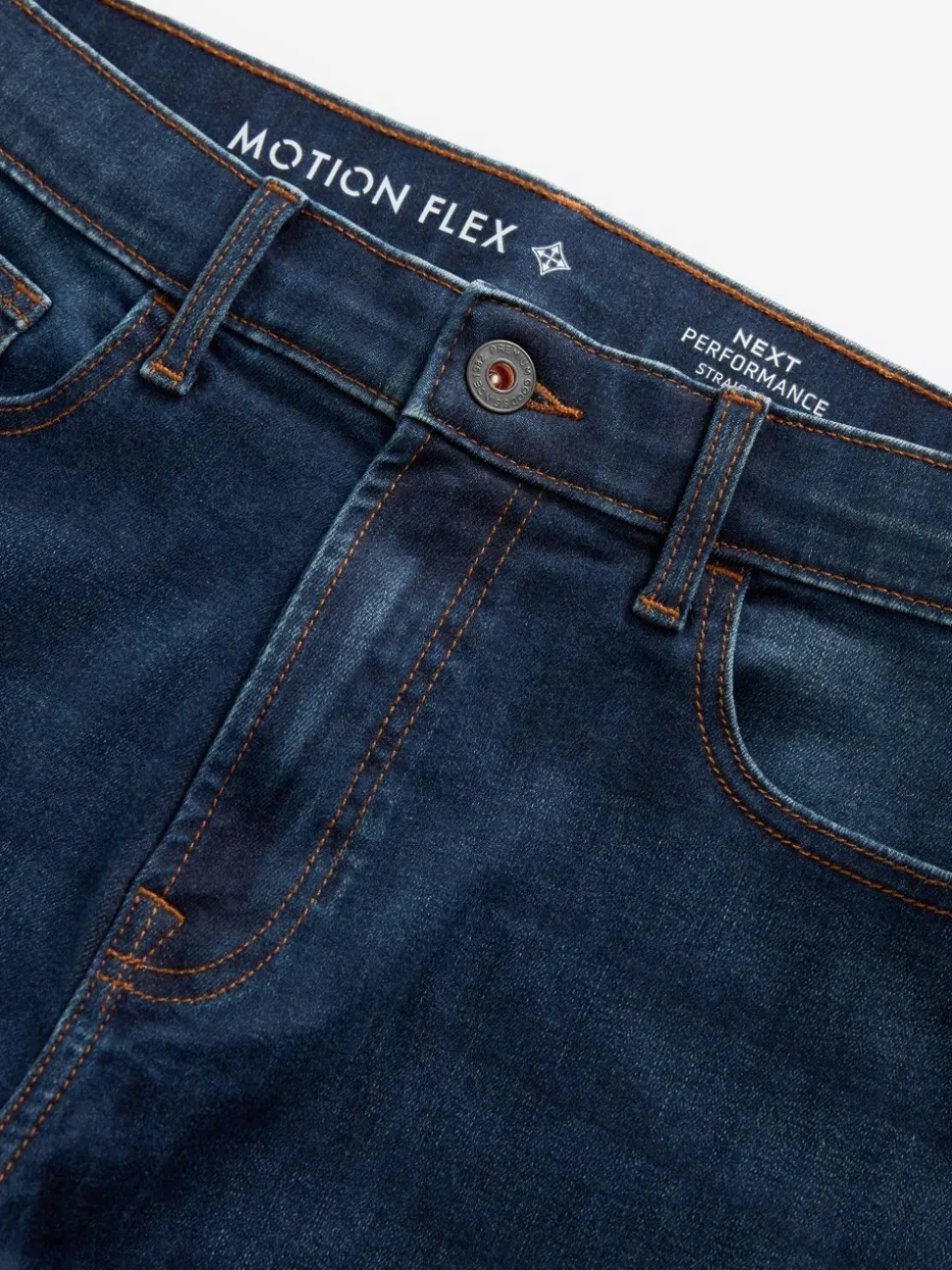 Blauw - Straight fit - Motionflex jeans