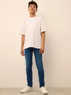 Blauw - Stretchjeans (3-17jr)