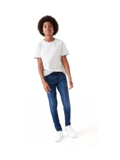 Blauw - Stretchjeans (3-17jr)