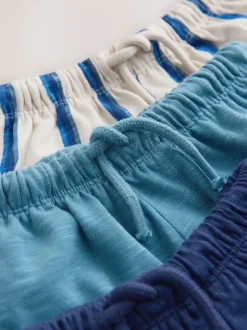 Blauw - Stripe Joggers 3 Pack (3mths-7yrs)