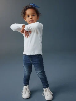 Blauw - Superskinny-fit jegging (3 mnd-7 jr)