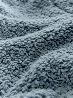 Blauw - Teddy badjas