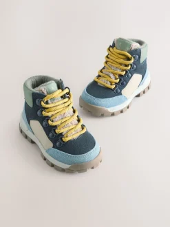 Blauw - Thermische gevoerde Thinsulate™ wandelschoenen
