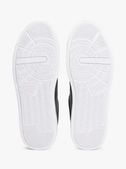 Blauw - Tommy Hilfiger Court Essential Leather Trainers