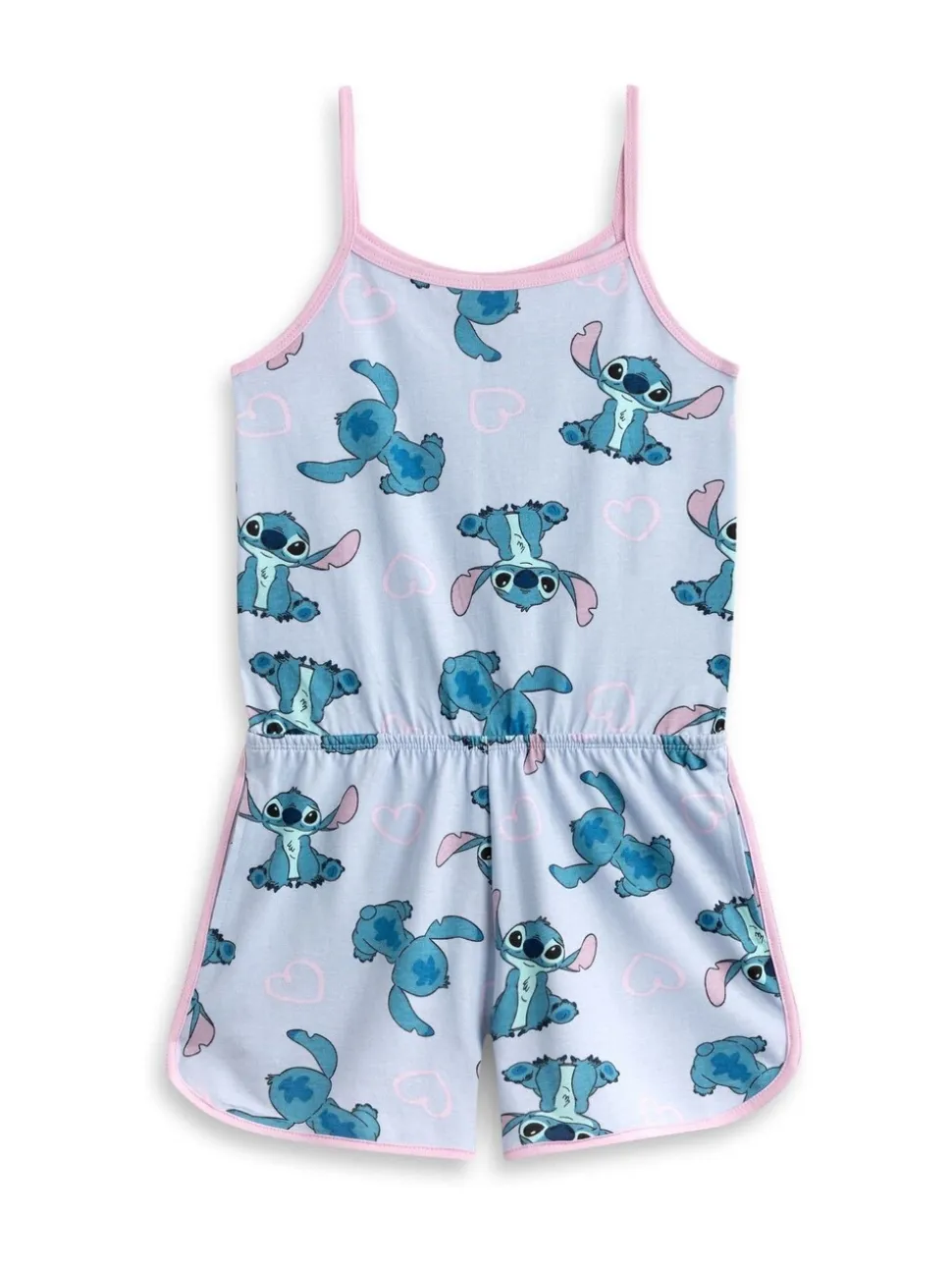 Blauw - Vanilla Underground Disney Stitch mouwloos speelpakje voor meisjes