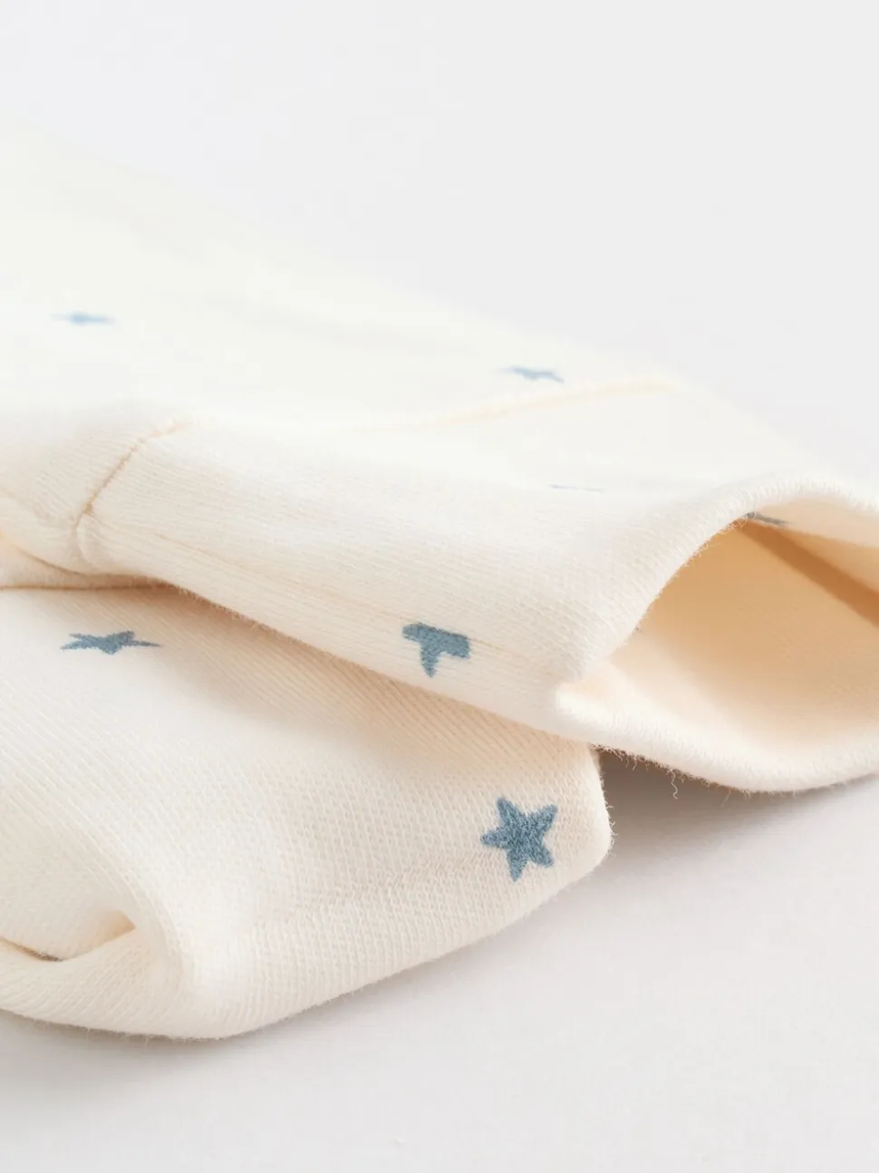 Blauw - Verpakking van 3 babypyjama's met tweewegrits (0-2jr)