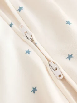 Blauw - Verpakking van 3 babypyjama's met tweewegrits (0-2jr)