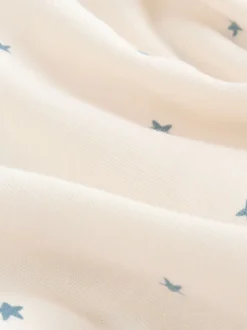 Blauw - Verpakking van 3 babypyjama's met tweewegrits (0-2jr)