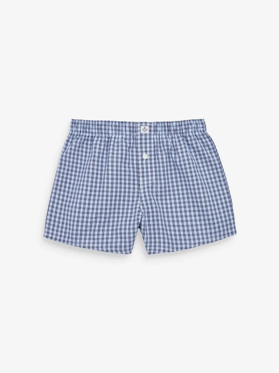 Blauw - Verpakking van 3 boxershorts van 100% katoen (2-16jr)