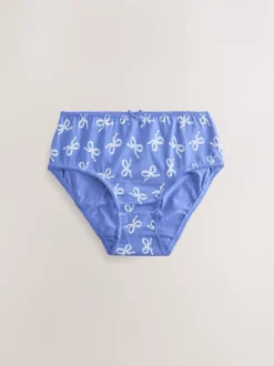 Blauw - Verpakking van 10 onderbroeken (1,5-16 jr)