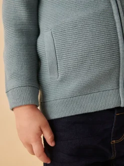 Blauw - Vest met ritssluiting (3 mnd-7 jr)