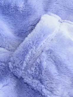 Blauw - Zacht aanvoelende fleece kamerjas (9 mnd-16 jr)