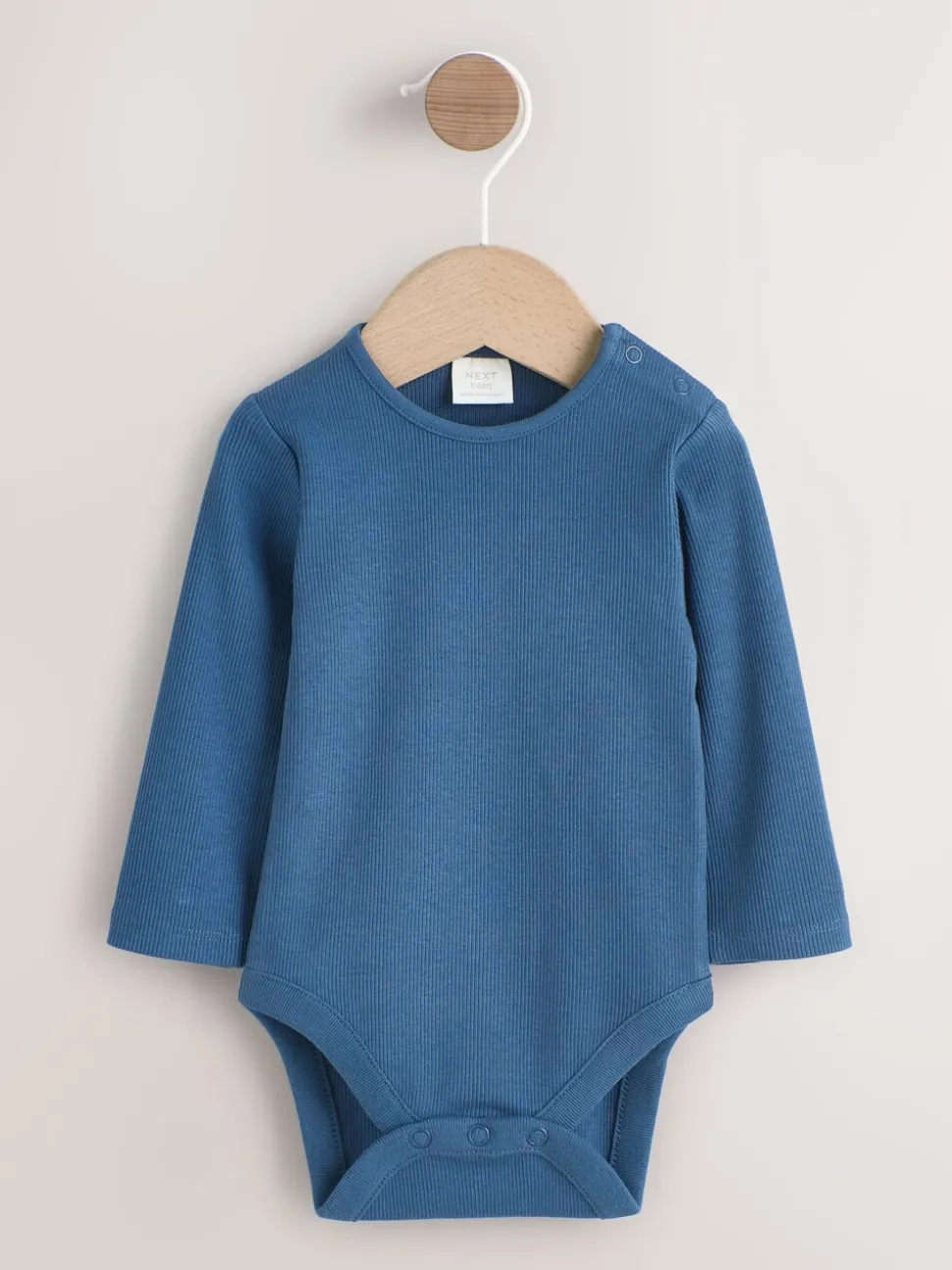 Blauw geruit - Babyset van corduroy tuinbroek en rompertje (0mnd-2jr)