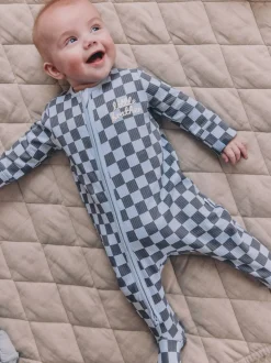 Blauw Little Brother - Baby Family-pyjama (0-2jr)