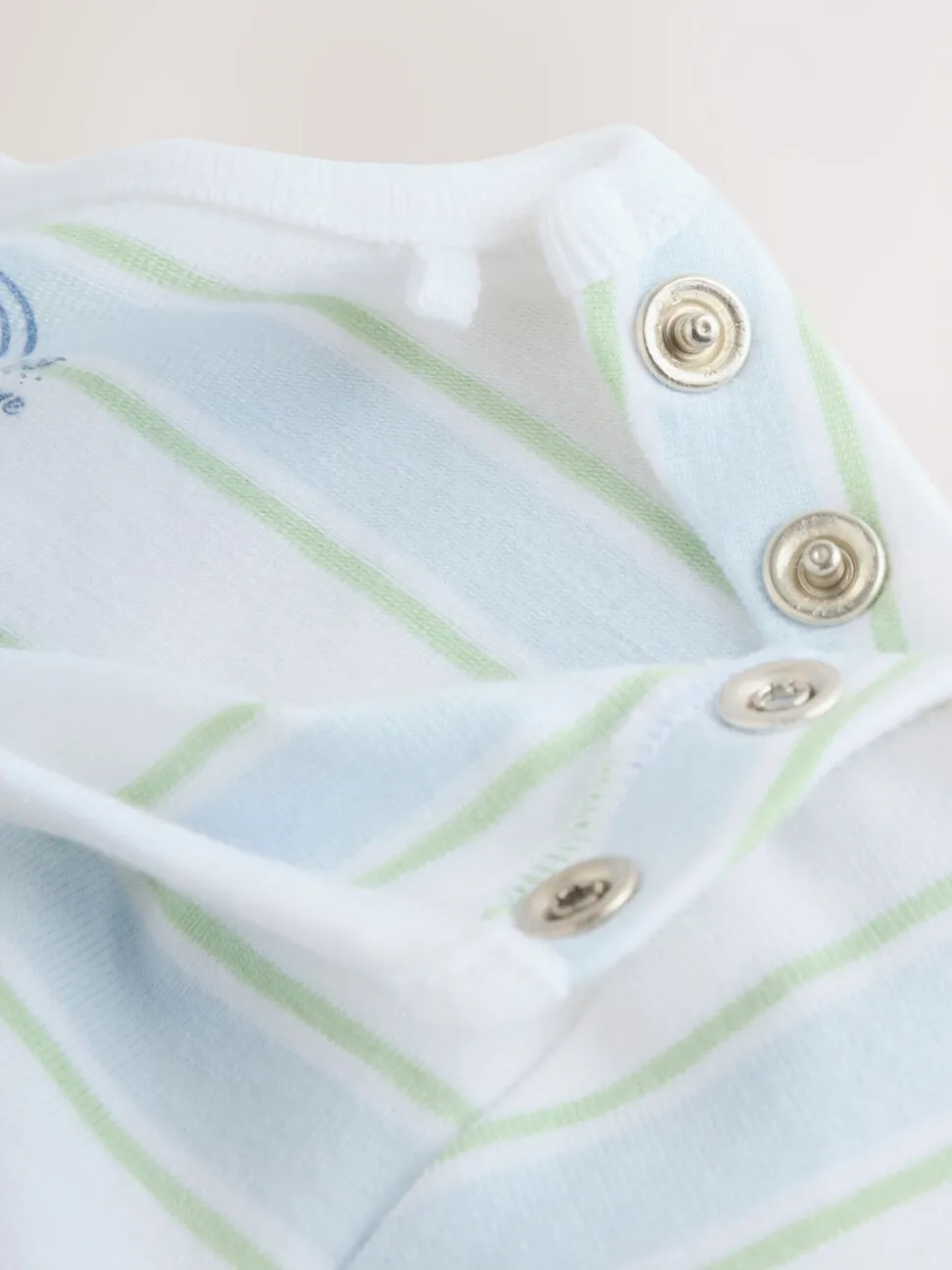 Blauw met beren - Woven Dungarees and Bodysuit Baby Set (0mths-2yrs)