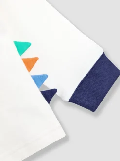 Blauw met dinosaurus - JoJo Maman Bébé Mix And Match 2 Pack Pyjamas