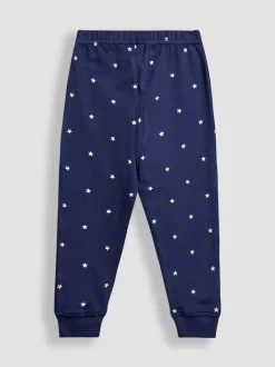 Blauw met dinosaurus - JoJo Maman Bébé Mix And Match 2 Pack Pyjamas