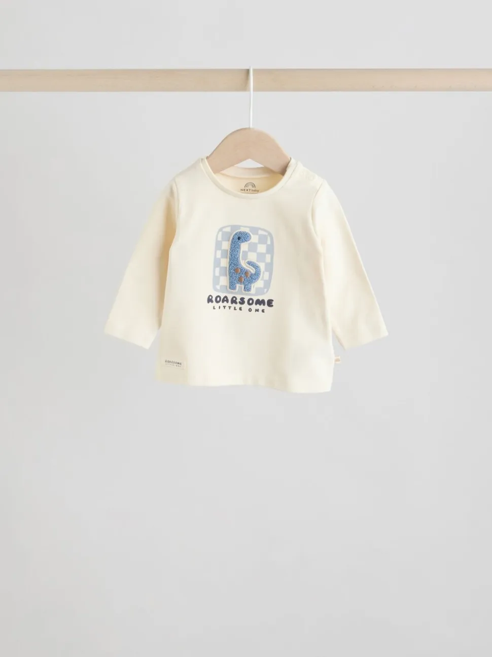 Blauw met dinosaurus - Tops en Leggings 6 -delige babyset (0mnd-3jr)