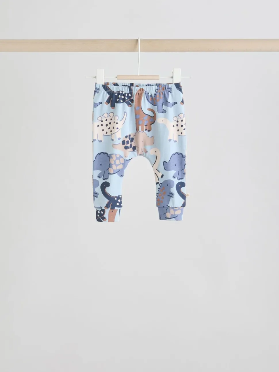 Blauw met dinosaurus - Tops en Leggings 6 -delige babyset (0mnd-3jr)