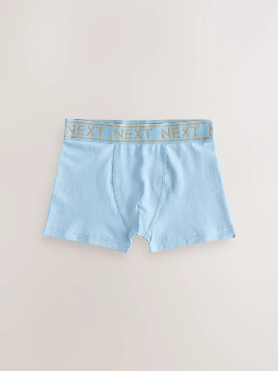 Blauw met goudkleurige tailleband - Verpakking van 7 trunks (2-16jr)