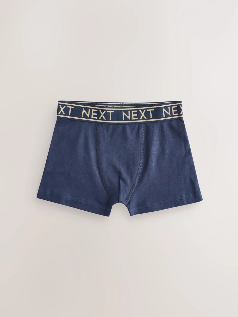 Blauw met goudkleurige tailleband - Verpakking van 7 trunks (2-16jr)