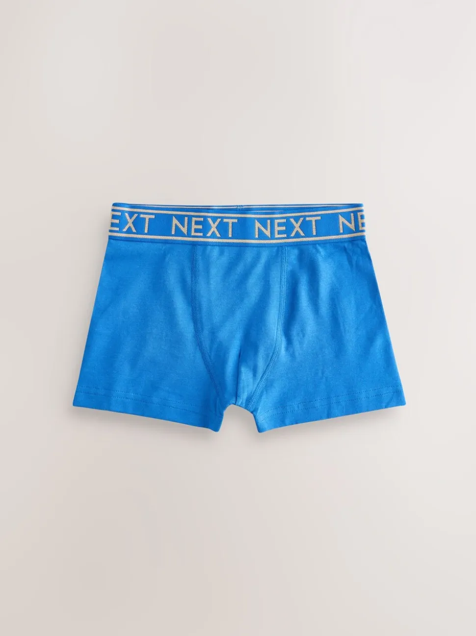 Blauw met goudkleurige tailleband - Verpakking van 7 trunks (2-16jr)