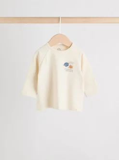 Blauw met space - Babyset van top en Leggings 2 -delig (0mnd-3jr)