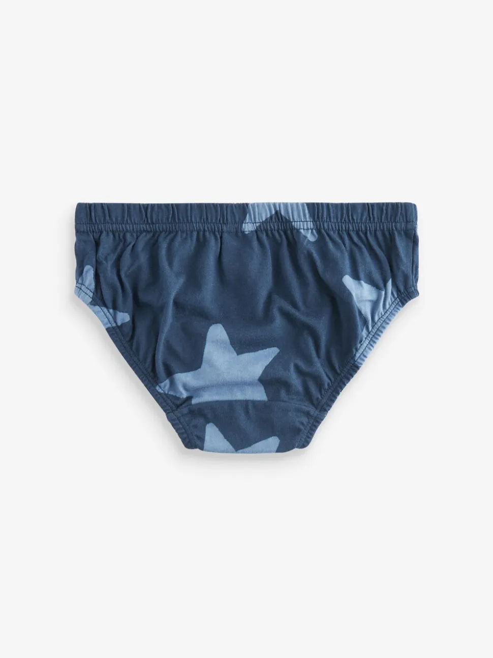 Blauw met sterren en strepen - Verpakking van 10 onderbroeken (1,5-10 jr)