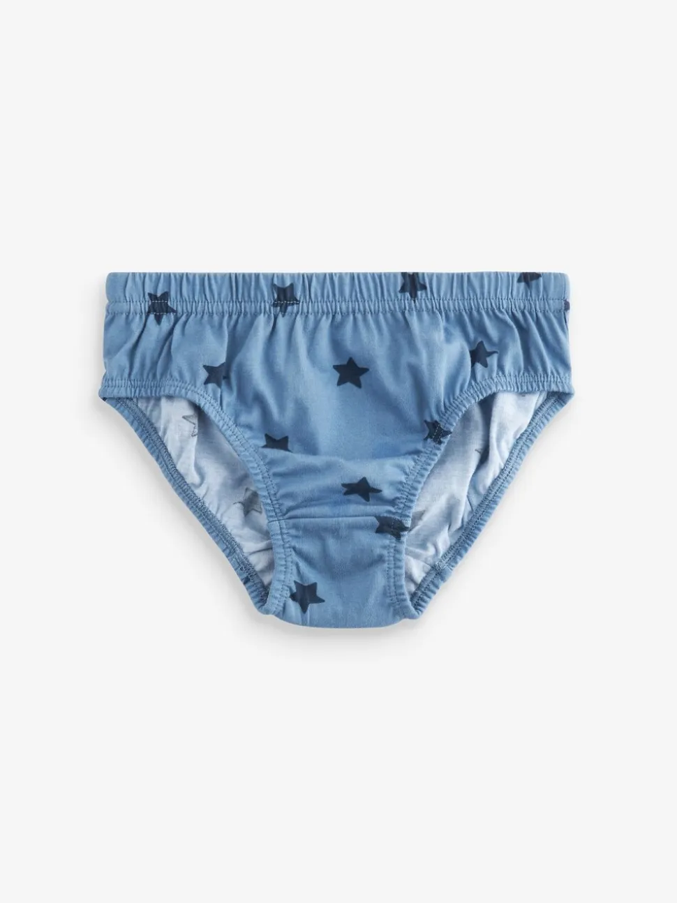 Blauw met sterren en strepen - Verpakking van 10 onderbroeken (1,5-10 jr)
