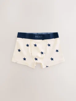 Blauw met sterren en strepen - Verpakking van 10 trunks (1,5-16jr)