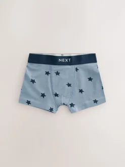 Blauw met sterren en strepen - Verpakking van 10 trunks (1,5-16jr)