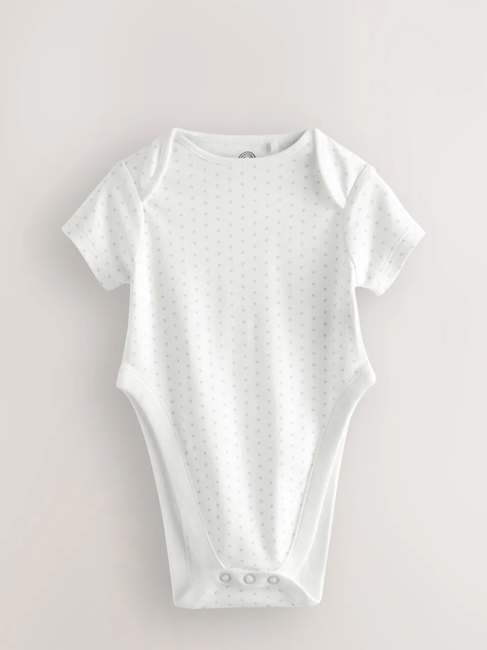 Blauw met sterrenprint - Baby heupdysplasie-rompertjes met korte mouwen 3 stuks