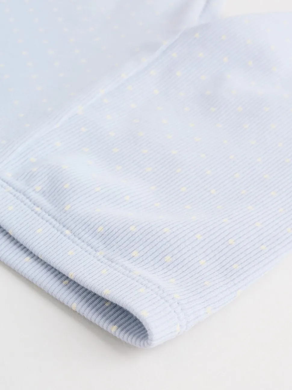 Blauw met stippen - Set met babyfriltop met lange mouwen en legging (0mnd-2jr)