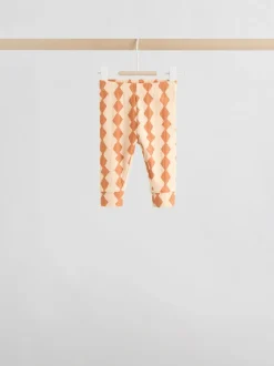 Blauw met vormen - Tops en Leggings 6 -delige babyset (0mnd-3jr)