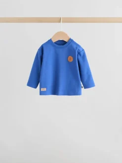 Blauw met vormen - Tops en Leggings 6 -delige babyset (0mnd-3jr)