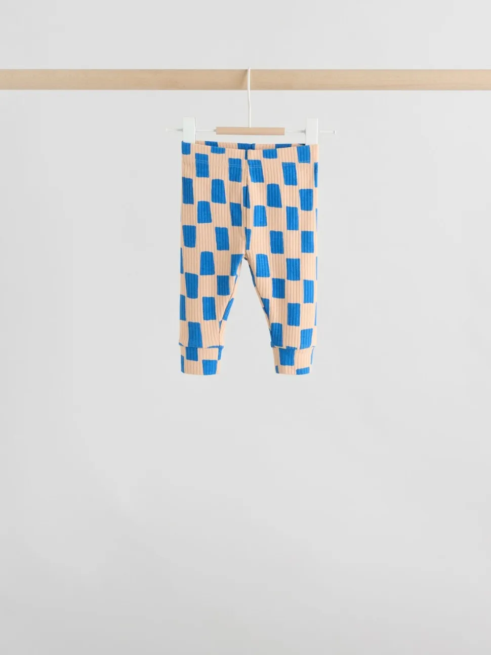 Blauw met vormen - Tops en Leggings 6 -delige babyset (0mnd-3jr)