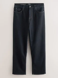 Blauw met wassing - Relaxed fit - Motionflex jeans
