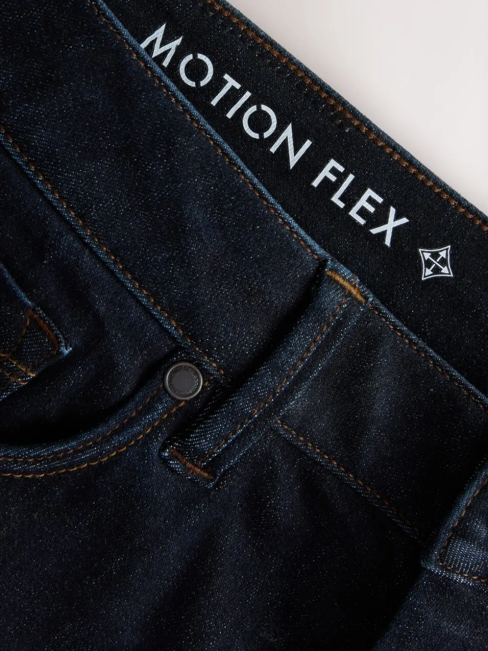 Blauw met wassing - Slim Fit - Motionflex jeans