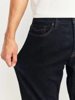 Blauw met wassing - Slim Fit - Motionflex jeans