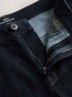 Blauw met wassing - Slim Fit - Motionflex jeans